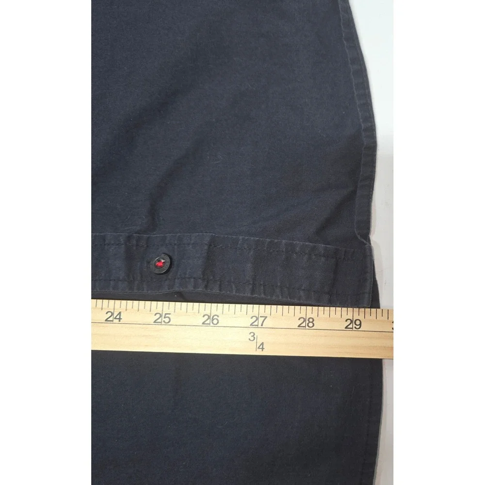 Grunt Style Mens Large Navy Blue Short Sleeve Button Down Tactical Shirt GS 1776